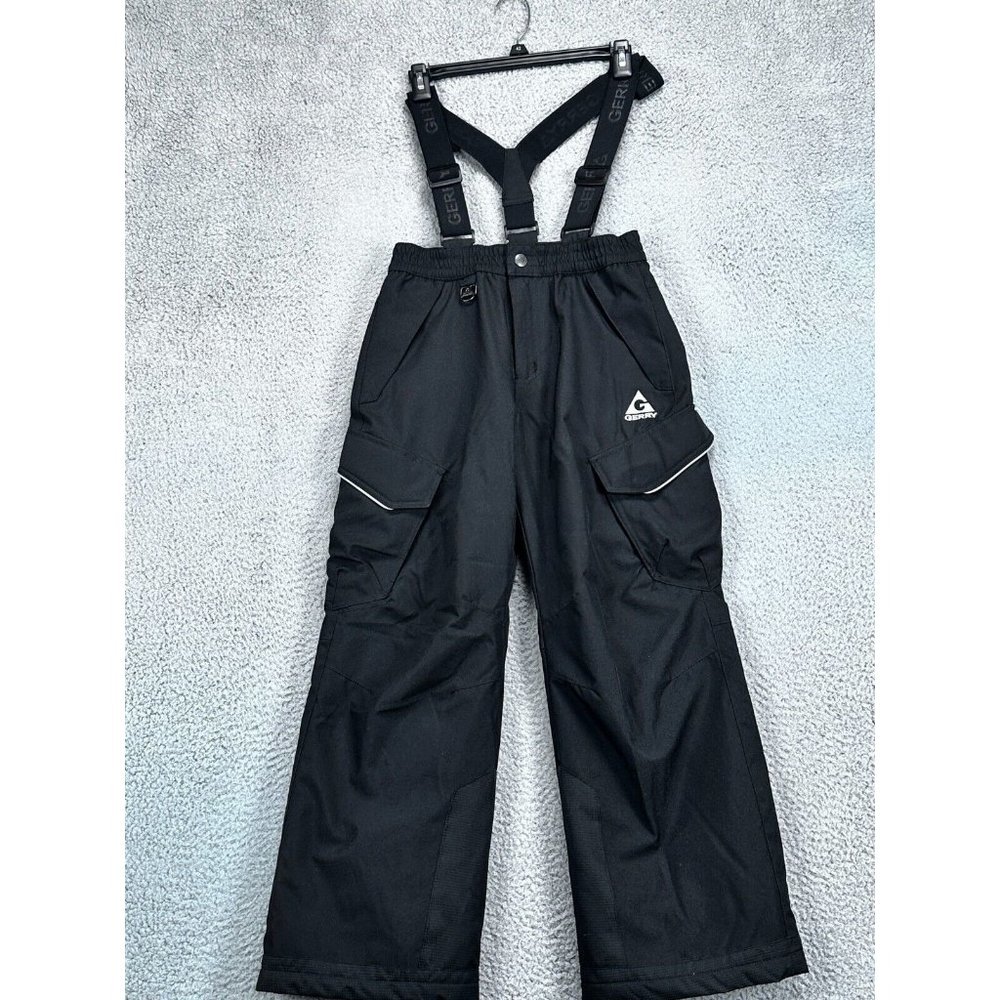 Gerry Pants Kids Medium 10/12 Black Snow Ski Snowboard Skiing Winter Outdoors